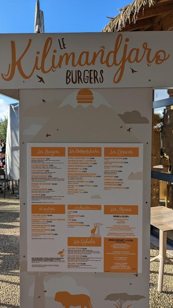 Le Kilimandjaro - Menu Image 1