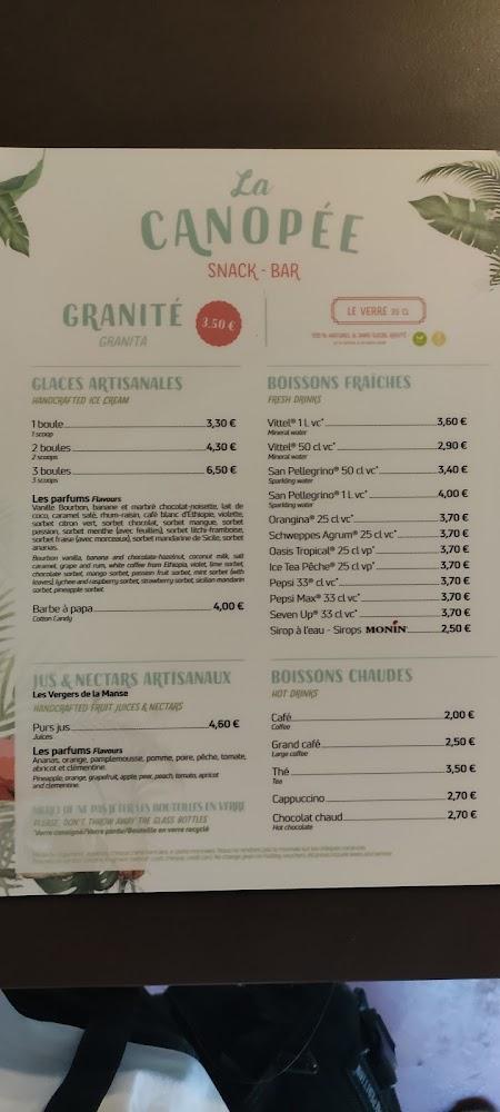 Le Kilimandjaro - Menu Image 2